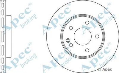APEC BRAKING dsk697 -  Тормозной диск